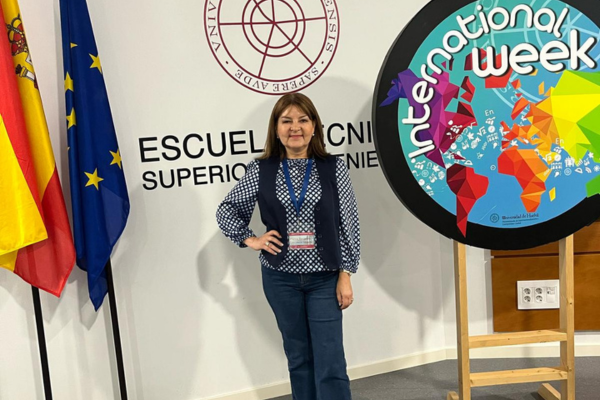Responsable de Movilidad de la DRI representó a la UdeC en la Semana Internacional de la Universidad de Huelva, España