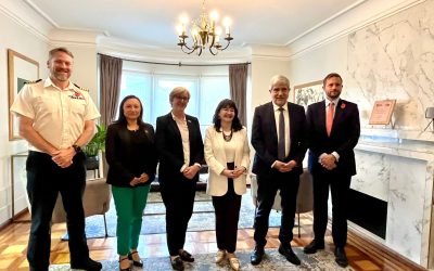 UdeC y Embajada del Reino Unido exploran oportunidades de colaboración en innovación, energía y desarrollo industrial regional